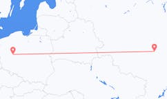 Fly fra Tambov til Poznań