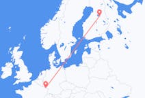 Flights from Kajaani, Finland to Saarbrücken, Germany