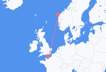 Flights from Caen, France to Florø, Norway