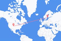 Flyg från Denver, USA till Mariehamn, Åland