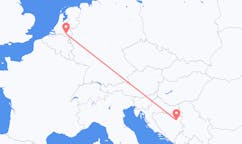 Flyrejser fra Tuzla, Bosnien-Hercegovina til Eindhoven, Holland
