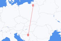 Flyrejser fra Tuzla, Bosnien-Hercegovina til Szczytno, Polen