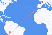 Flyrejser fra La Paz, Bolivia til Toulouse, Frankrig