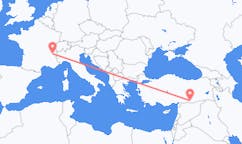 Flyreiser fra Chambery, Frankrike til Sanliurfa, Tyrkia