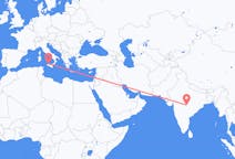 Flyreiser fra Nagpur, India til Palermo, Italia
