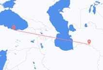 Flights from Ashgabat to Ordu