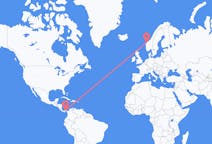 Flyreiser fra Panama by, til Ålesund