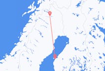 Vluchten van Vaasa naar Kiruna