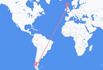 Flyrejser fra Puerto Natales, Chile til Glasgow, Skotland