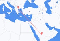 Flights from Wadi ad-Dawasir, Saudi Arabia to Thessaloniki, Greece