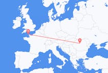 Flights from Alderney, Guernsey to Târgu Mureș, Romania