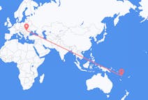 Flights from Luganville, Vanuatu to Cluj-Napoca, Romania