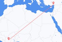 Flights from from Bouaké to Adana