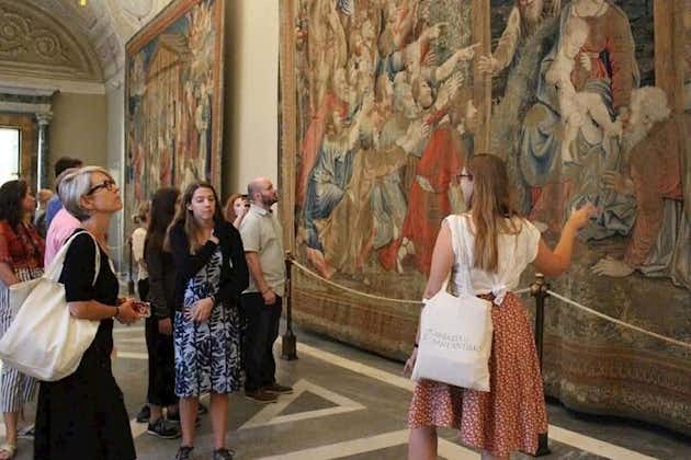 Det sixtinske kapell med guidet tur med Vatikanets museum for å hoppe over køen