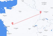 Flights from Poitiers, France to Strasbourg, France