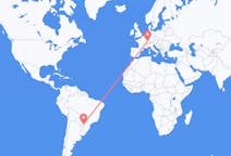 Flyg från Ciudad del Este, Paraguay till Mulhouse, Schweiz