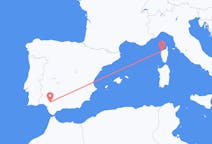 Flights from Calvi, Haute-Corse, France to Seville, Spain