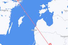 Flyg från Kaunas, Litauen till Stockholm, Sverige