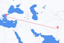 Flyreiser fra Multan, til Mytilene