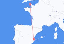 Flyrejser fra Saint Helier til Alicante