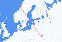 ตั๋วเครื่องบินจากเมืองเคียฟไปยังเมืองRørvik
