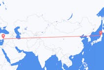 Flights from Akita, Japan to Adana, Turkey