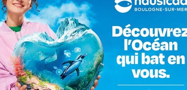 Eintrittskarte zum Nausicaa, dem größten Aquarium Europas