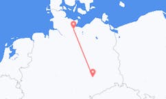 Flyrejser fra Leipzig, Tyskland til Lübeck, Tyskland