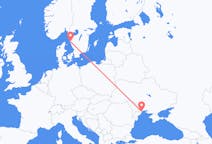 Voli da Göteborg, Svezia a Odessa, Ucraina