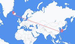 Flyreiser fra Yoron, Japan til Reykjavík, Island