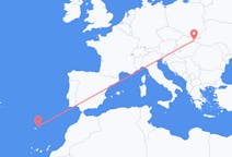 Flyreiser fra Košice, Slovakia til Vila Baleira, Portugal