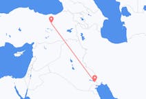 出发地 伊拉克出发地 巴士拉目的地 土耳其埃尔津詹的航班