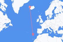 Flyrejser fra Vila Baleira, Portugal til Reykjavik, Island