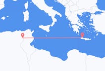 Flyreiser fra Tebessa, Algerie til Khania, Hellas