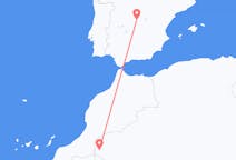 Flyrejser fra Tindouf, Algeriet til Madrid, Spanien