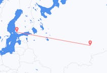 Flyrejser fra Jekaterinburg, Rusland til Turku, Finland