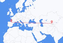 Flyreiser fra Tasjkent, Usbekistan til Vitoria, Spania