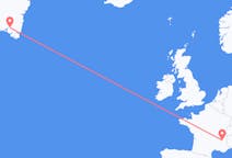Flights from Grenoble, France to Narsarsuaq, Greenland