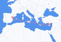 Flyreiser fra Páfos, Kypros til Valencia, Spania