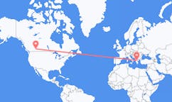 Flights from Calgary, Canada to Kozani, Greece