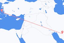 Flyreiser fra Shiraz, Iran til Ikaria, Hellas