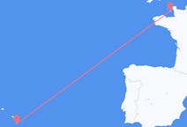 Flyrejser fra Santa Maria, Portugal til Saint Helier, Jersey