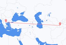 Flyreiser fra Dusjanbe, Tadsjikistan til Thessaloniki, Hellas