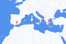 Vluchten van Granada, Spanje naar Athene, Griekenland