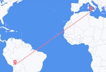 Flights from La Paz, Bolivia to Pantelleria, Italy