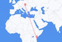 Flyrejser fra Mombasa til Budapest