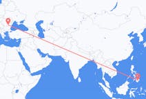 Flyg från Davao, Filippinerna till Bukarest, Rumänien