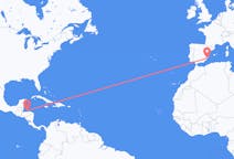Flyreiser fra Coxen Hole, Honduras til Alicante, Spania