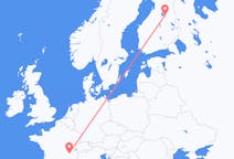 Flights from Lyon to Kajaani