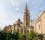 Photo of Afternoon view of the beautiful, medieval Church of Our Lady in Bruges, Belgium.